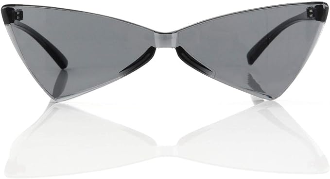 Gafas de Sol Triangulares Oliver Yoela Sin Marco - Estilo Único y Transparente