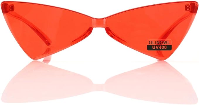 Gafas de Sol Triangulares Oliver Yoela Sin Marco - Estilo Único y Transparente