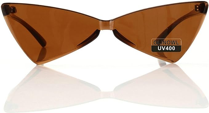 Gafas de Sol Triangulares Oliver Yoela Sin Marco - Estilo Único y Transparente