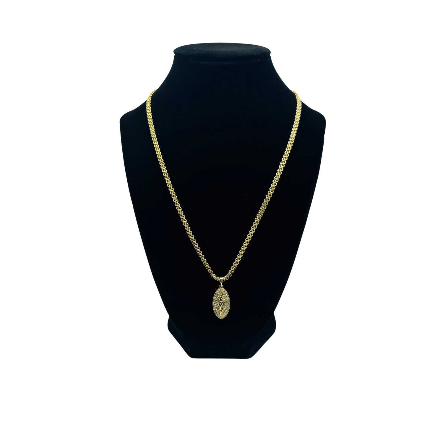 "Cadena y Colgante Gold Plated: Elegancia Radiante para tu Estilo Deslumbrante"