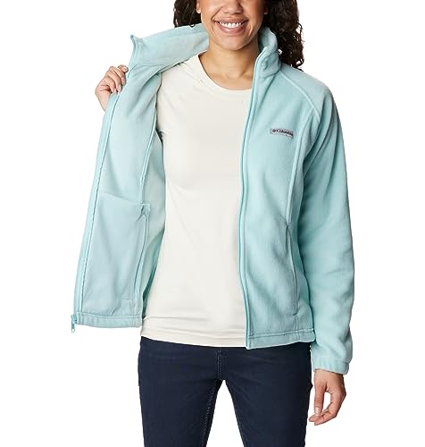 Columbia Women's Benton Springs Full Zip, Aqua Haze