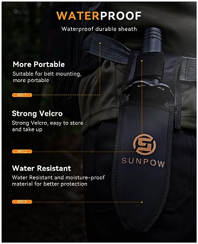 SUNPOW Metal Detector Shovel