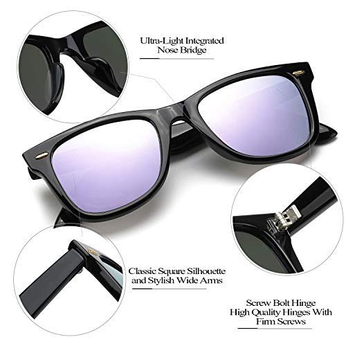 Myiaur Classic Sunglasses for Women Polarized Driving Anti-Glare UV Protection