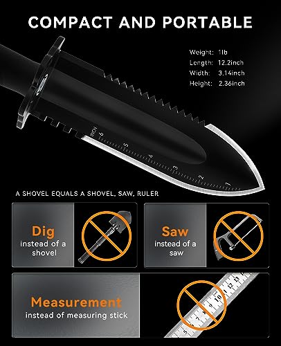 SUNPOW Metal Detector Shovel