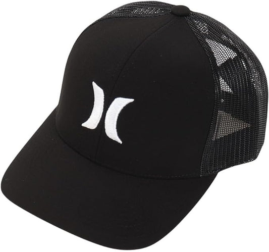 Gorra Hurley Negra para Hombre: Elegancia Deportiva con Estilo Inconfundible