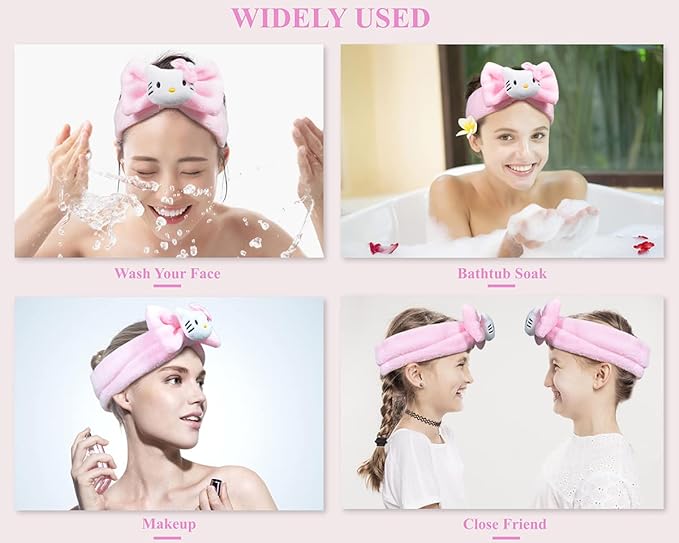 "Bandas para el Cabello Hello Kitty y Más: Adorna tu Estilo con Encanto y Elegancia"