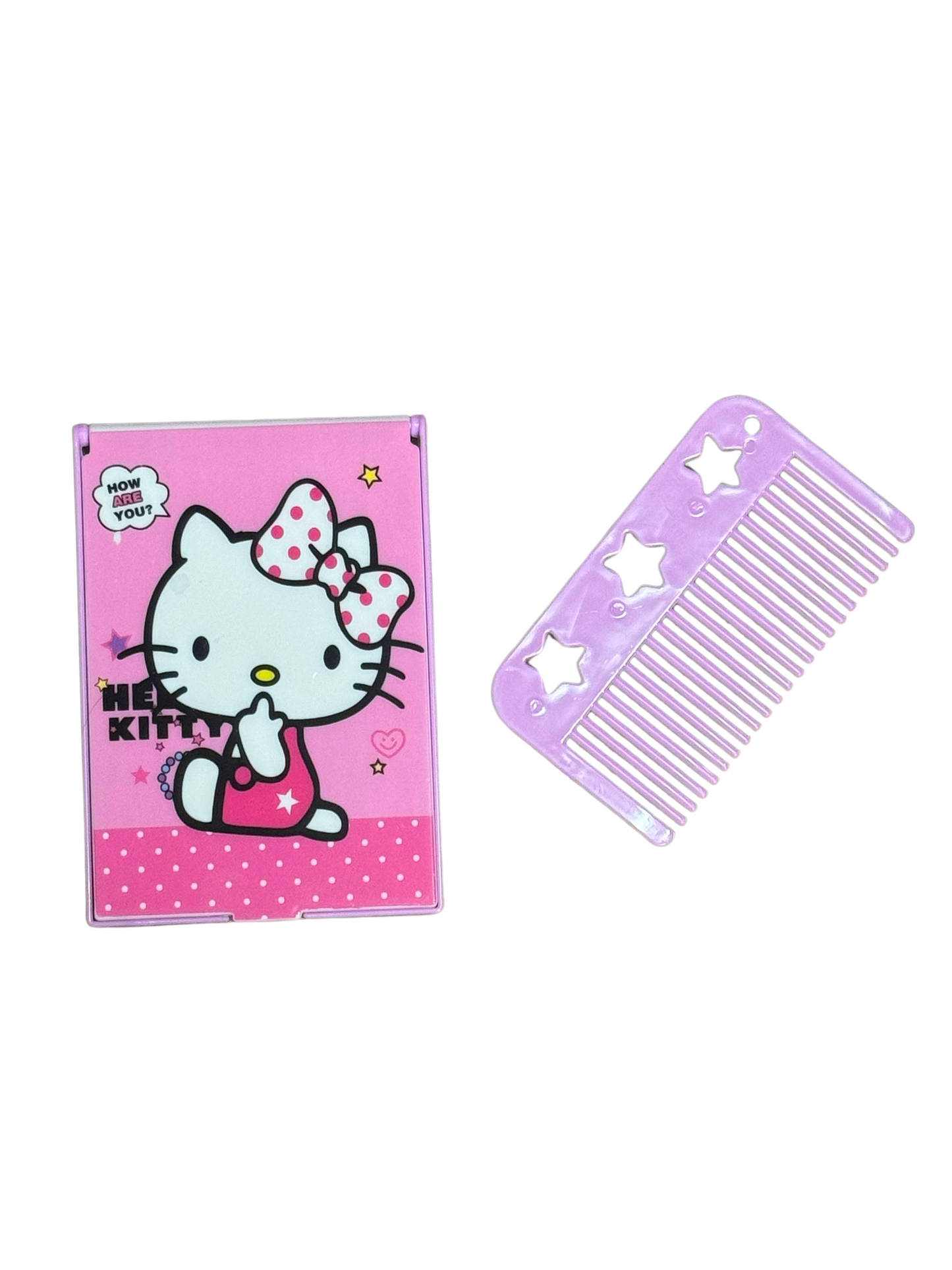 "Espejo con Penilla de Hello Kitty y Variedad de Modelos: Magia y Estilo para Pequeños Soñadores"