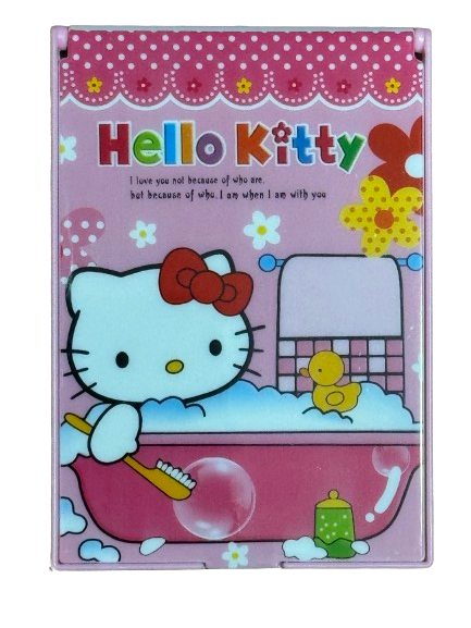 "Espejo con Penilla de Hello Kitty y Variedad de Modelos: Magia y Estilo para Pequeños Soñadores"