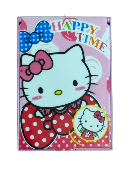 "Espejo con Penilla de Hello Kitty y Variedad de Modelos: Magia y Estilo para Pequeños Soñadores"