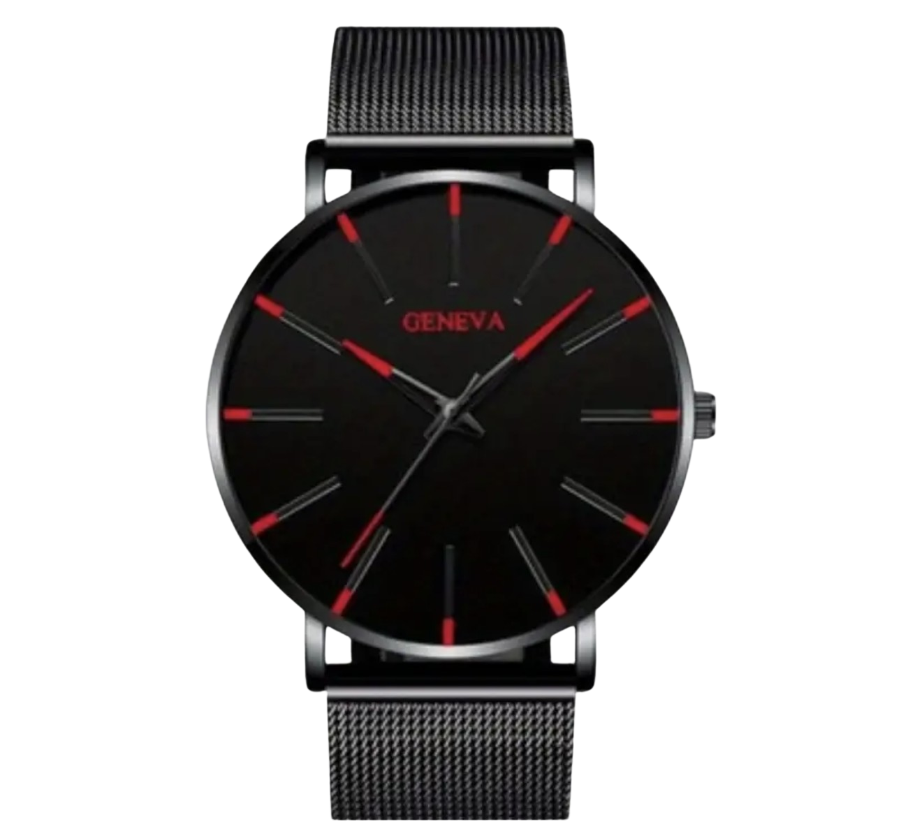 Reloj de Hombre Geneva en Azul y Negro - Elegancia y Estilo